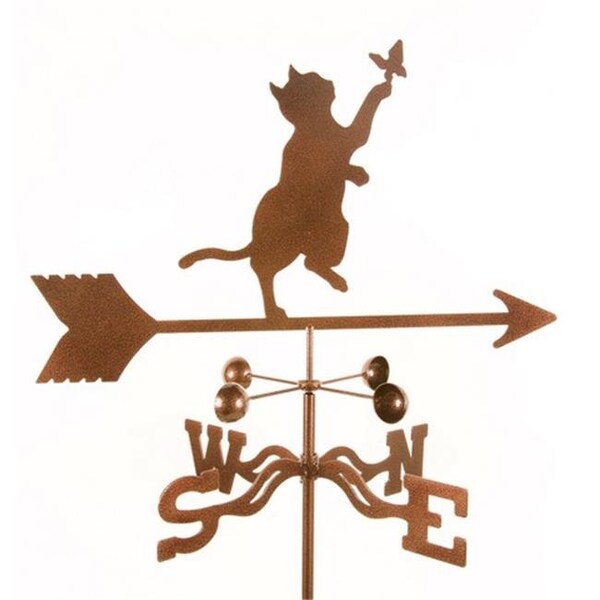 Ez Vane EZ Vane EZ1200-DK Cat & Butterfly Weathervane with Deck Mount EZ1200-DK - main